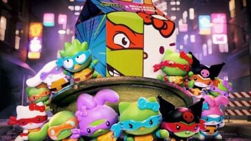 McDonald's Hello kitty x TMNT Happy Meal Toys drop August 12th, 2025 ©Image Credit: McDonald's