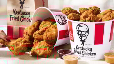 KFC’s Comeback campaign kicks off with free buckets of chicken | ©Image Credit: KFC
