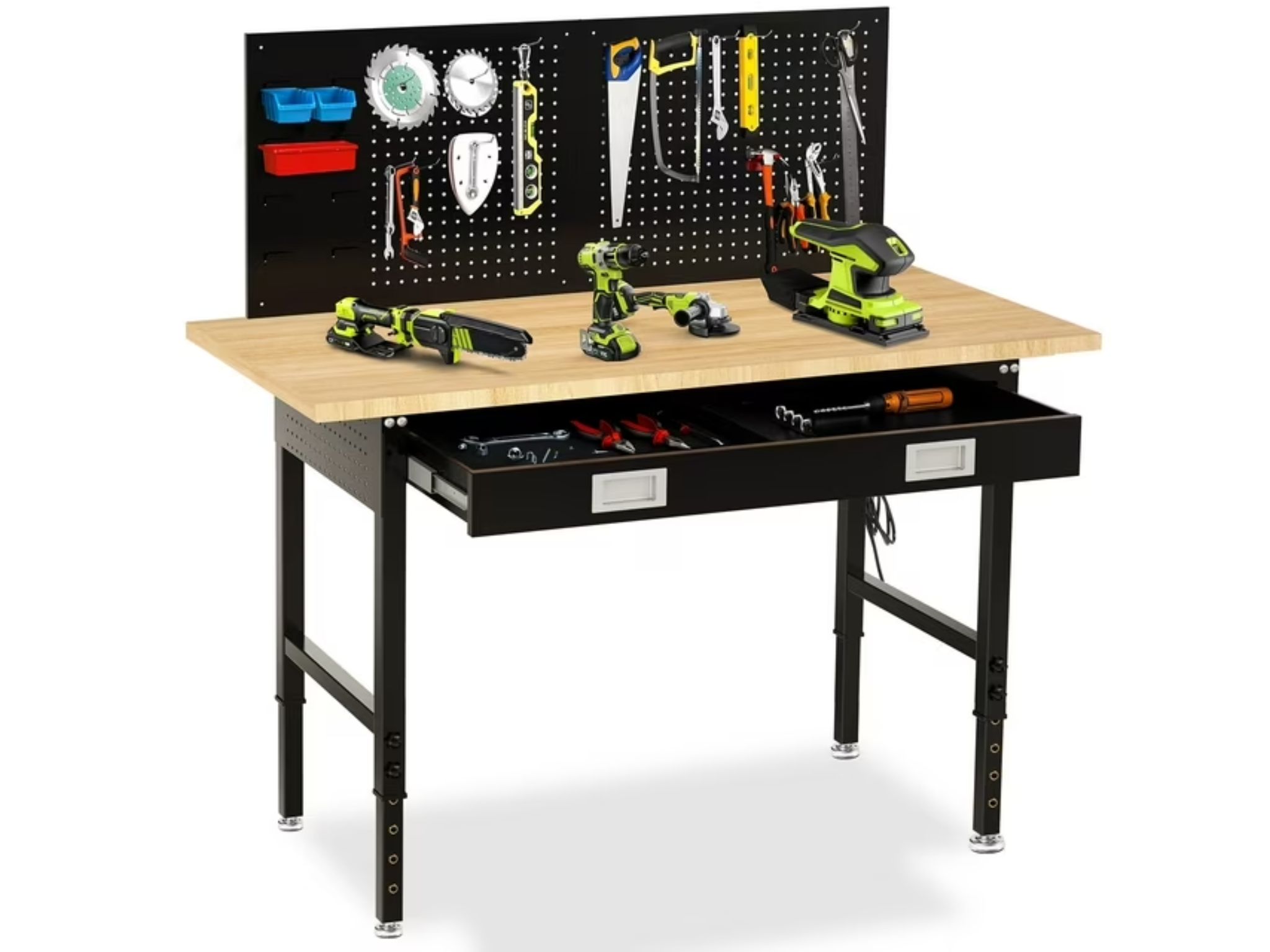 Muwood 60-inch Workbench with Drawers ©Image Credit: Muwood