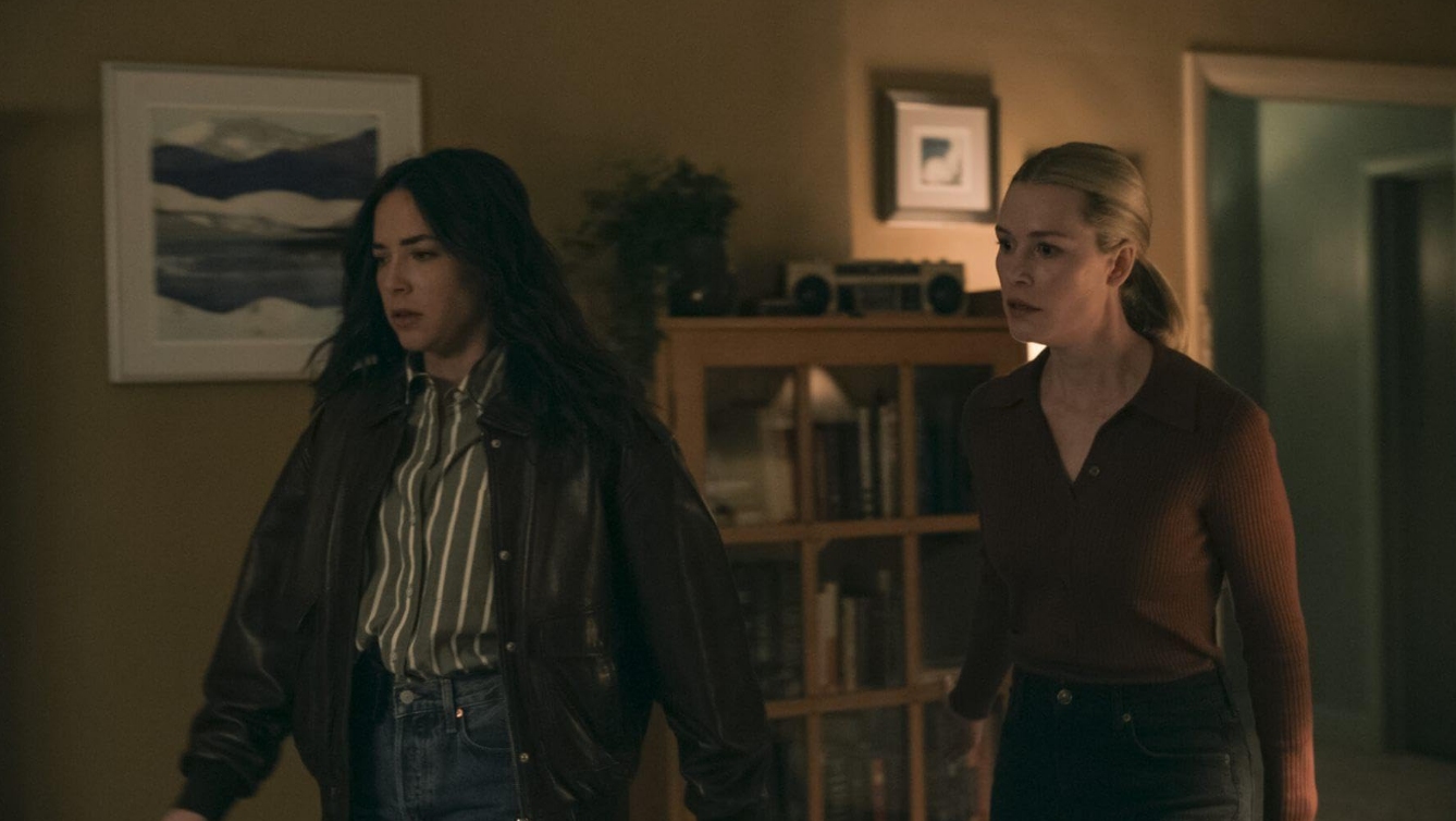 Claire Berger and Mariel Molino in NCIS: Origins (2024)