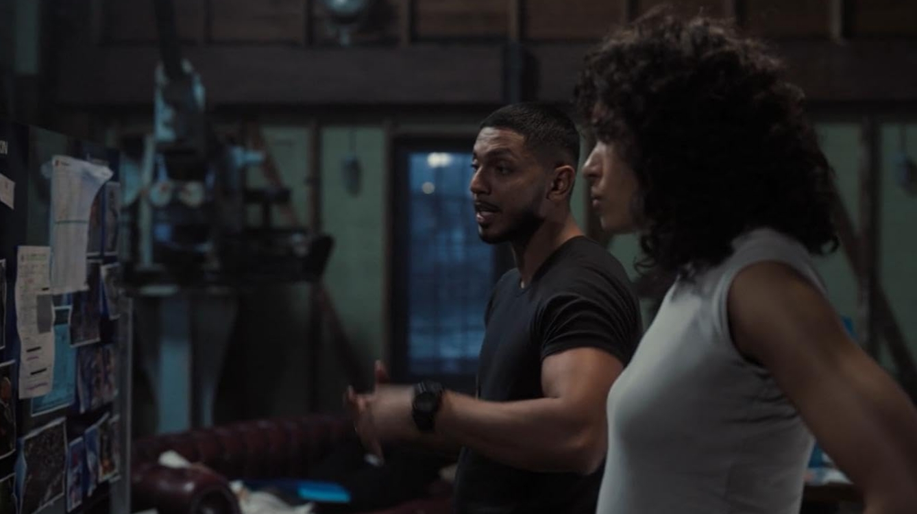 Olivia Swann and Sean Sagar in NCIS: Sydney (2023)