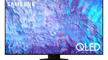 Samsung 75-inch Q80C QLED 4K Smart TV ©Image Credit: Samsung