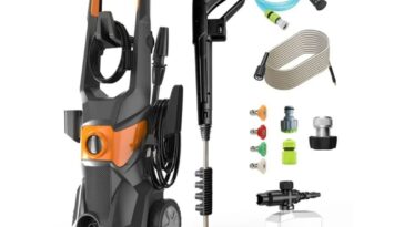 Tebru Electric Pressure Washer ©Image Credit: Tebru
