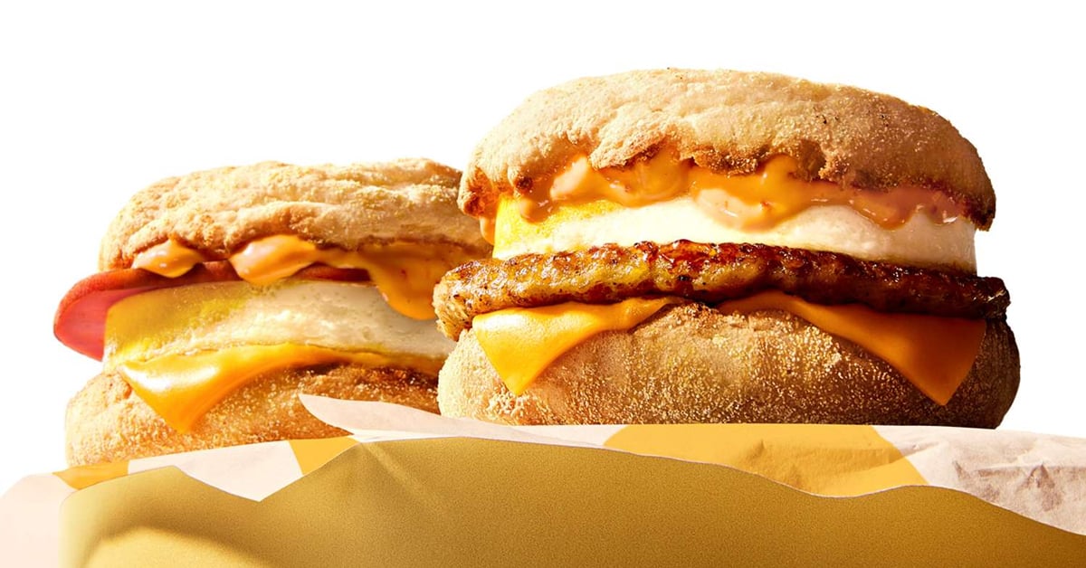 The new Spicy McMuffins | ©Image Credit: McDonald's