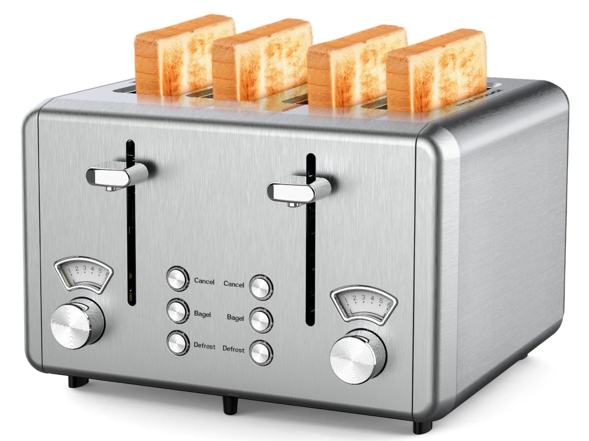 WHALL Four Slice Toaster ©Image Credit: WHALL