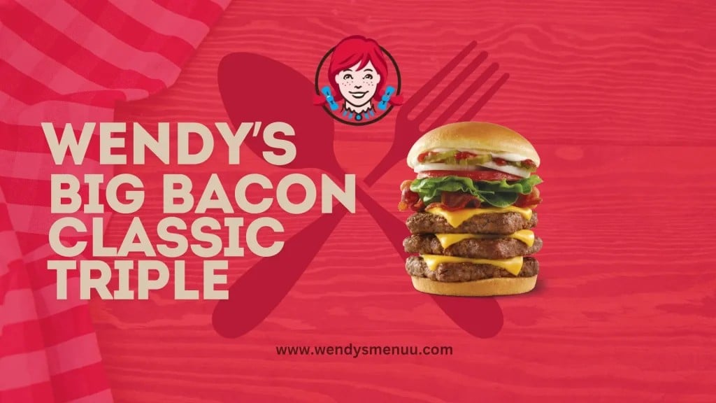 The 10 Highest-Calorie Fast Food Burgers, Ranked 7 Wendy's Big Bacon Classic Triple