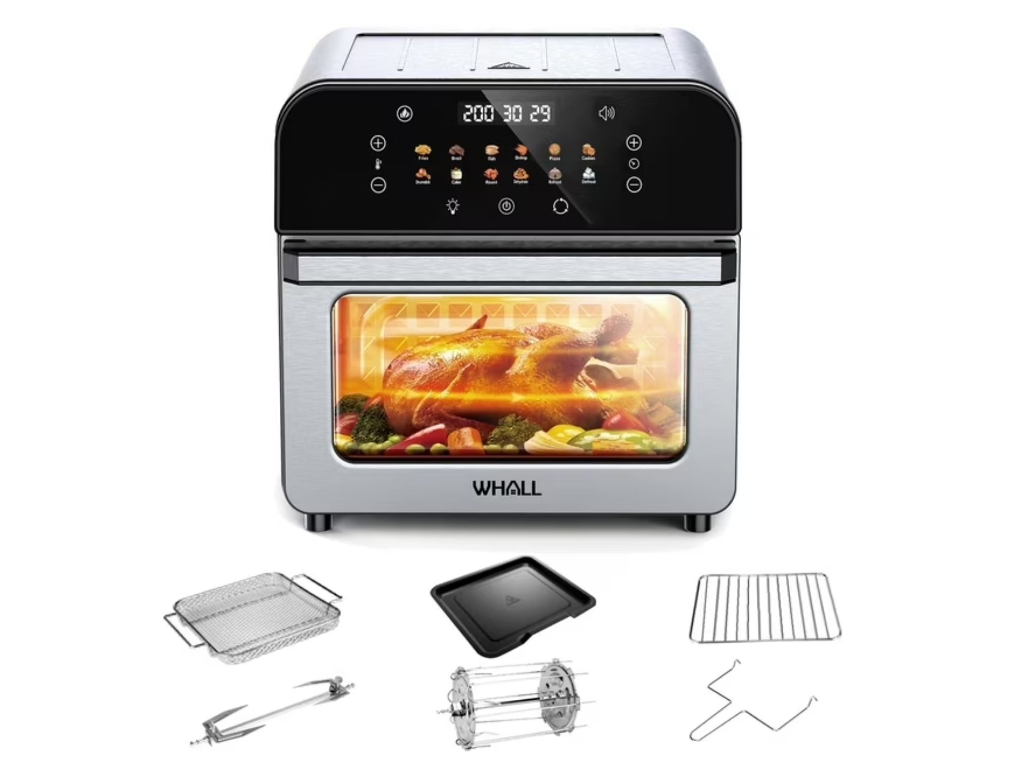 Whall 12QT Touchscreen Air Fryer Oven ©Image Credit: Whall
