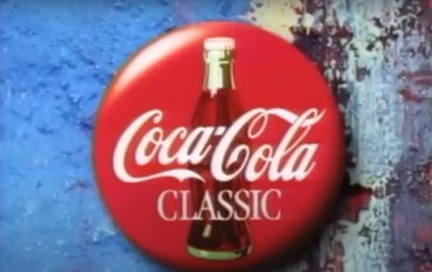 A still from "Always Coca Cola" Television Commercial from 1983