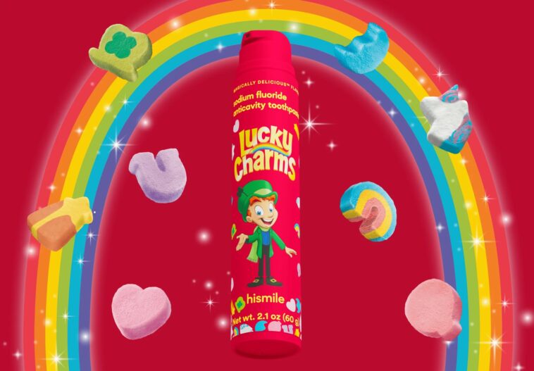 Lucky Charms Toothpaste ©Image Credit: Hismile