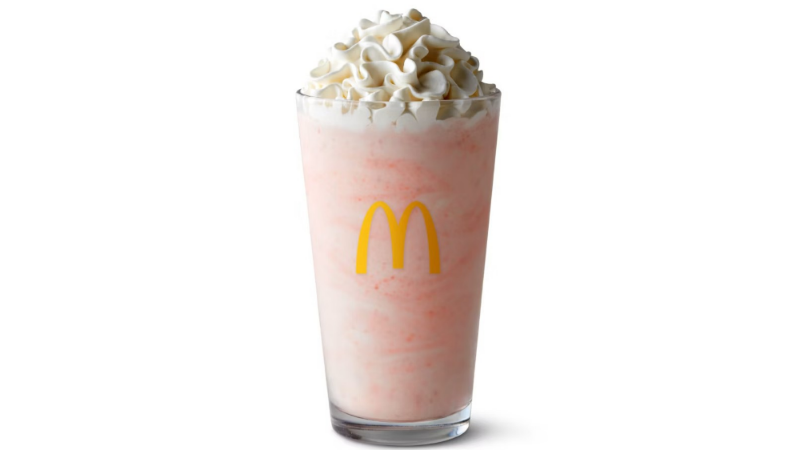 Mcdonald's Strawberry Shake | ©Image Credit: McDonald's