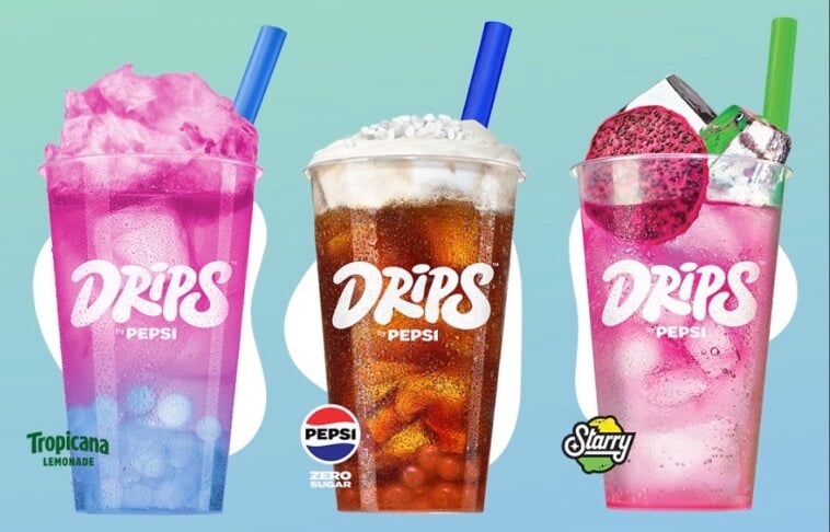 The Pepsi Drips rollout is limited to a curated list of Regal locations across 17 states and D.C ©Image Credit: Regal Cinemas Instagram