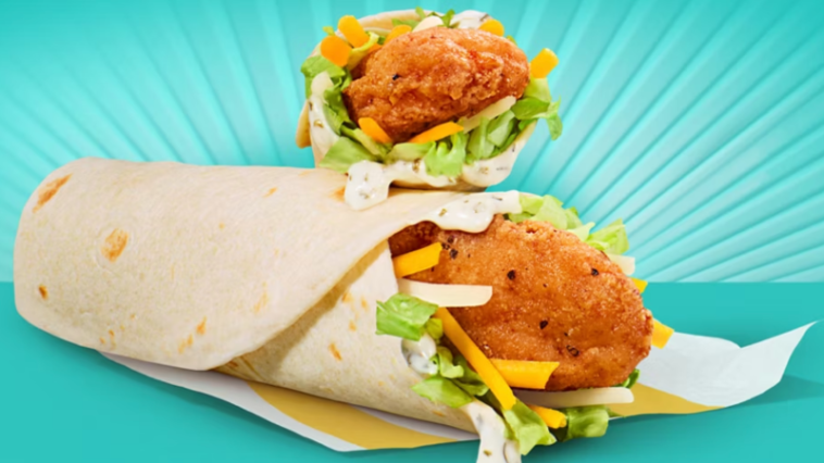 McDonald's Snack Wrap returns ©Image Credit: McDonald's