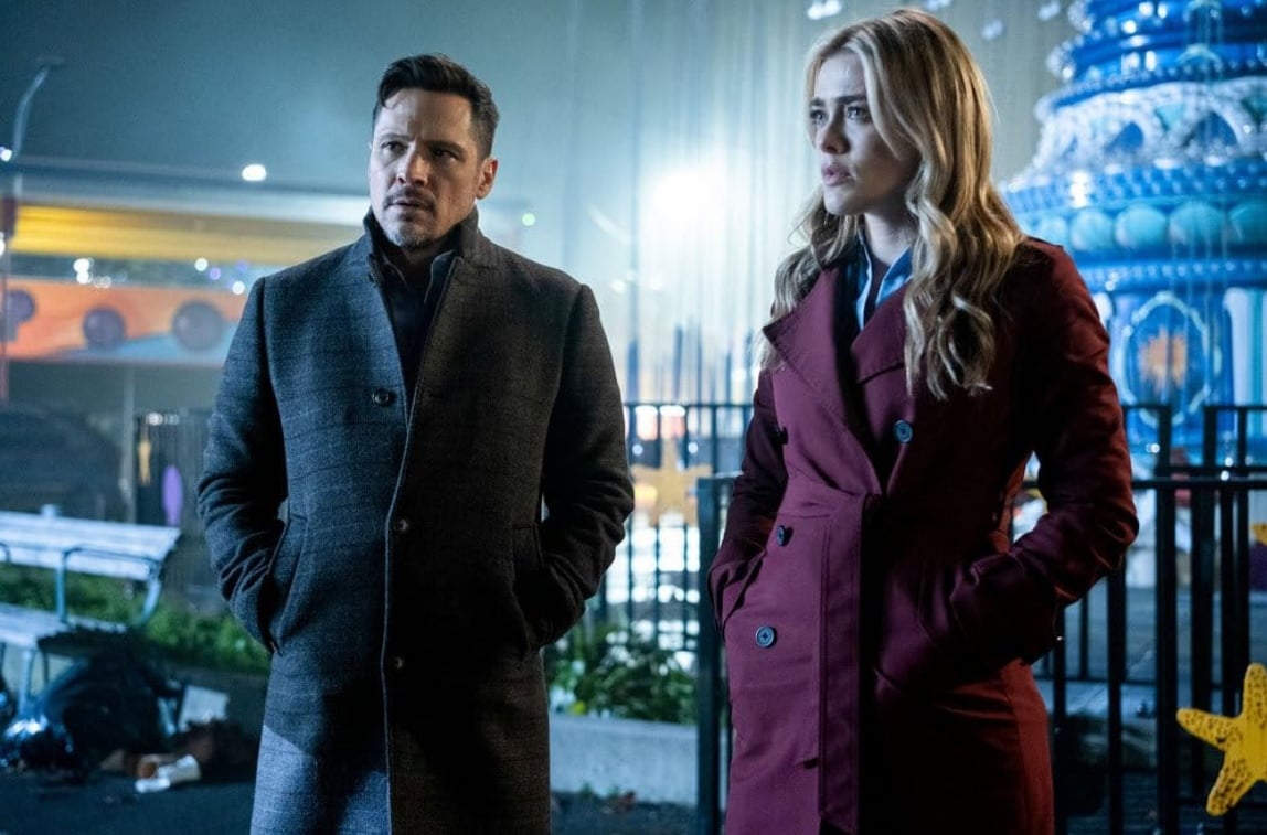 Every NBC Show Cancelled and Renewed for 2025 13 Nick Wechsler and Melissa Roxburgh in The Hunting Party (2025)