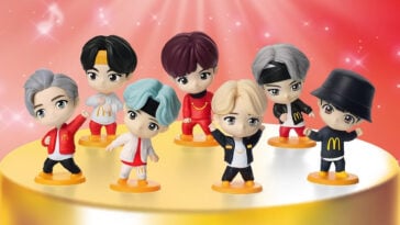 BTS's TinyTAN is finally taking over McDonald's Happy Meal. | ©Image Credit: McDonald's