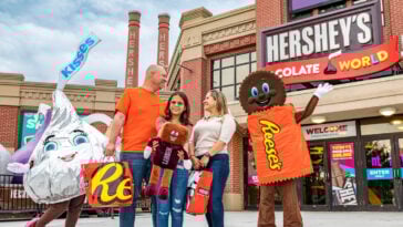 From Kisses to Reese's, these beloved Hershey brands are all bracing for a price hike. Here's why your snacks may cost more. | ©Image Credit: Hershey's Chocolate World (Hershey PA)/Facebook