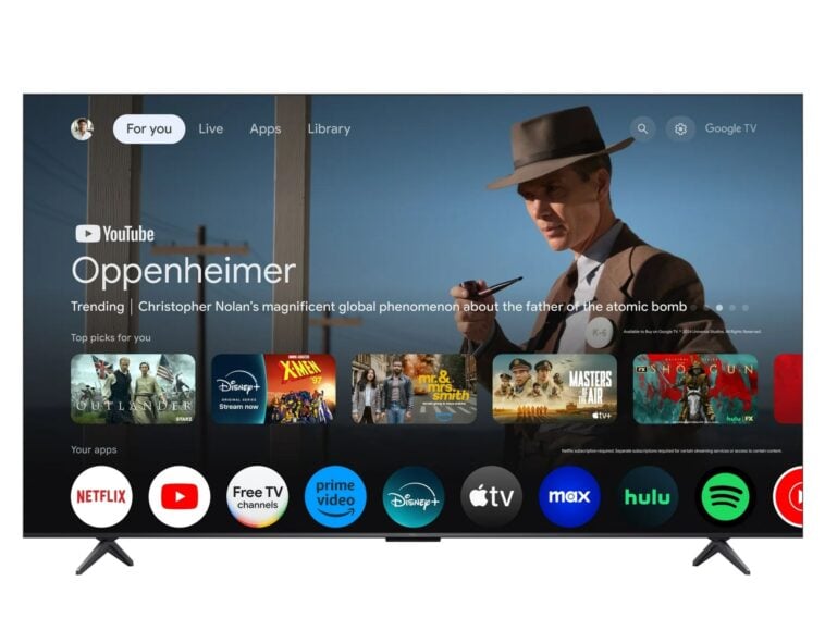 85-inch TCL QM6K 4K TV ©Image Credit: TCL