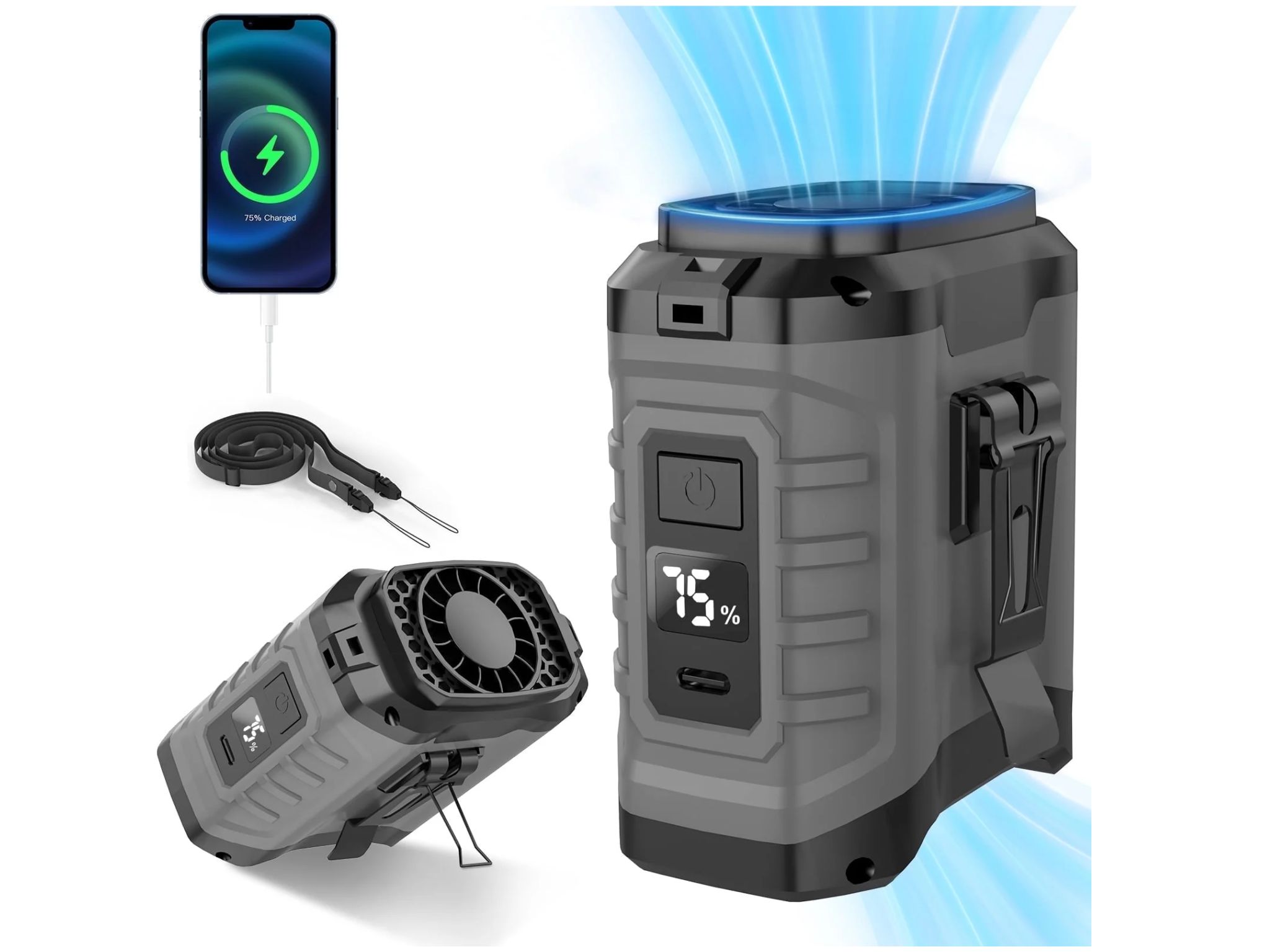 Aiychen Portable Waist Fan ©Image Credit: Aiychen