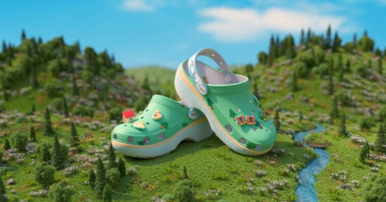 Step into island life! The Crocs x Animal Crossing collection brings cozy paradise vibes right to your feet. | ©Image Credit: Crocs