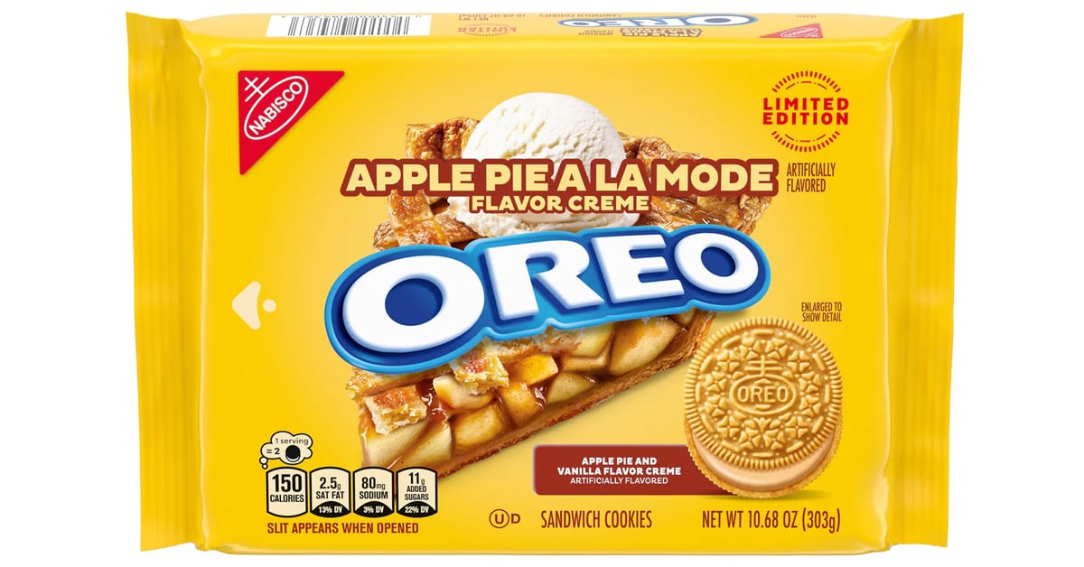 Apple pie à la mode, now in cookie form—Oreo’s sweetest fall upgrade yet! | ©Image Credit: Oreo