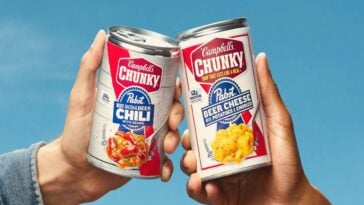 Soup that tastes like bar food and beer? Campbell’s and PBR just made it happen. ©Image Credit: Campbell's