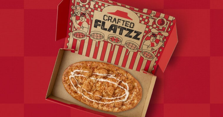 Introducing Crafted Flatzz — Pizza Hut’s fresh twist on personal pies. | ©Image Credit: Pizza Hut