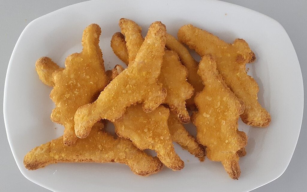 11 cafeteria foods today's kids will never experience 5 Dinosaur Chicken Nuggets