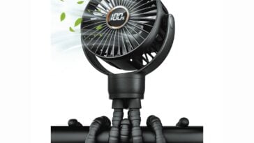 FrSara Portable Baby Stroller Fan ©Image Credit: FrSara