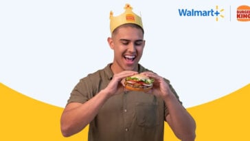 Free Whoppers, anyone? Walmart+ members can claim one every day this week with BK Royal Perks. | ©Image Credit: Walmart+