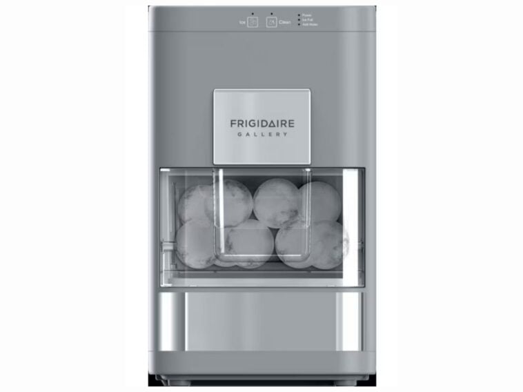 Frigidaire Gallery Artisinal Clear Sphere Ice Maker ©Image Credit: Frigidaire