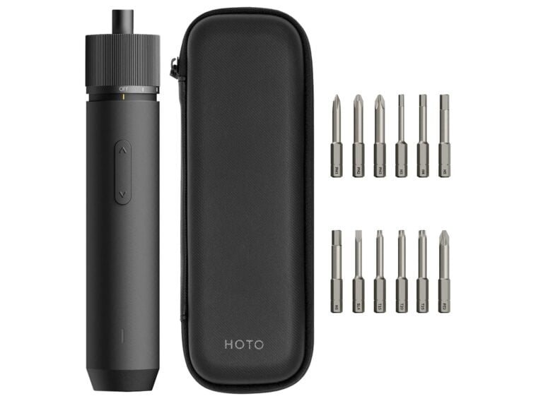 HOTO W1 4V Electric Cordless Screwdriver ©Image Credit: HOTO
