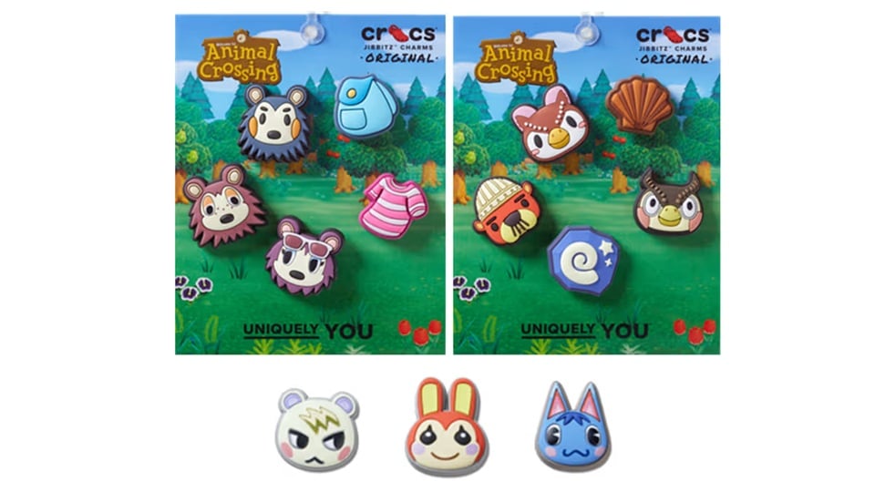 Crocs x Animal Crossing Jibbitz charms | ©Image Credit: Crocs