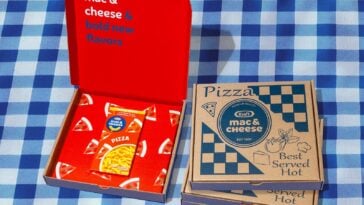 Kraft Mac & Cheese releases Pizza flavor ©Image Credit: Kraft