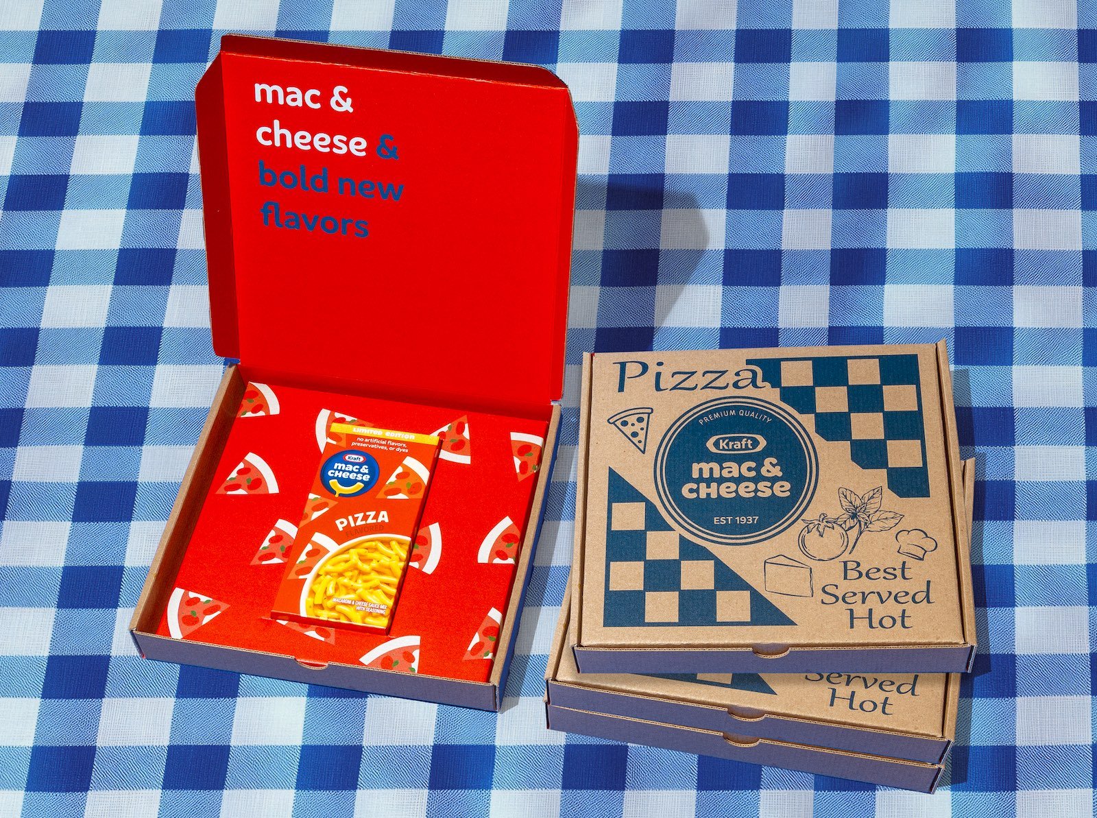 Kraft Mac & Cheese releases Pizza flavor ©Image Credit: Kraft