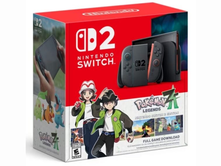 Nintendo Switch 2 Pokémon Legends Bundle ©Image Credit: Nintendo
