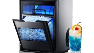 Simzlife Countertop Nugget Ice Maker ©Image Credit: Simzlife