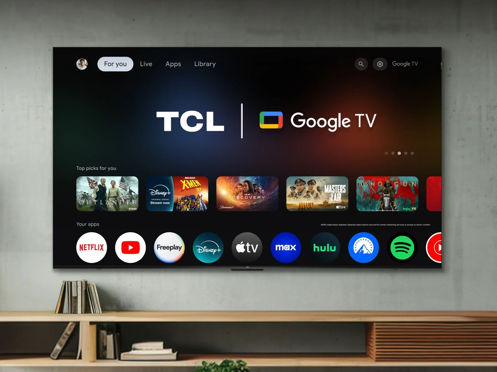 TCL 65-inch Q Series 4K TV ©Image Credit: TCL