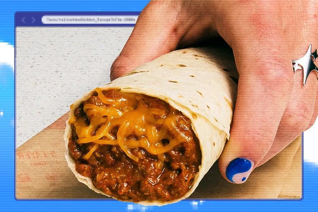 Taco Bell is bringing back 5 beloved Y2K menu items 5 Taco Bell's Decades Y2K Chili Cheese Burrito | ©Image Credit: Taco Bell