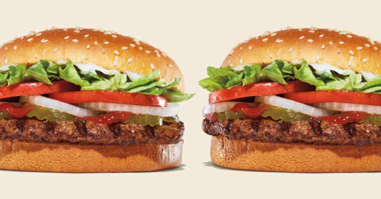 Two Whoppers, one price. Don’t miss Burger King’s BOGO Whopper deal this week. | ©Image Credit: Burger King