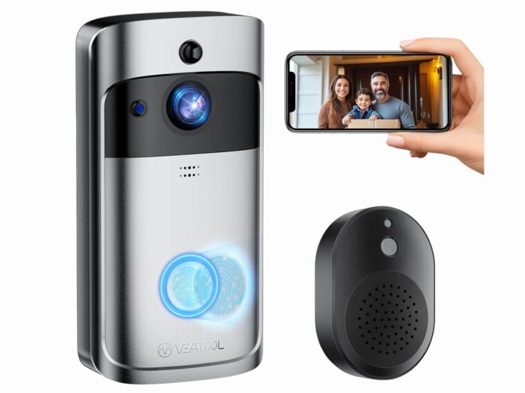 Veatool Smart Doorbell Camera ©Image Credit: Veatool