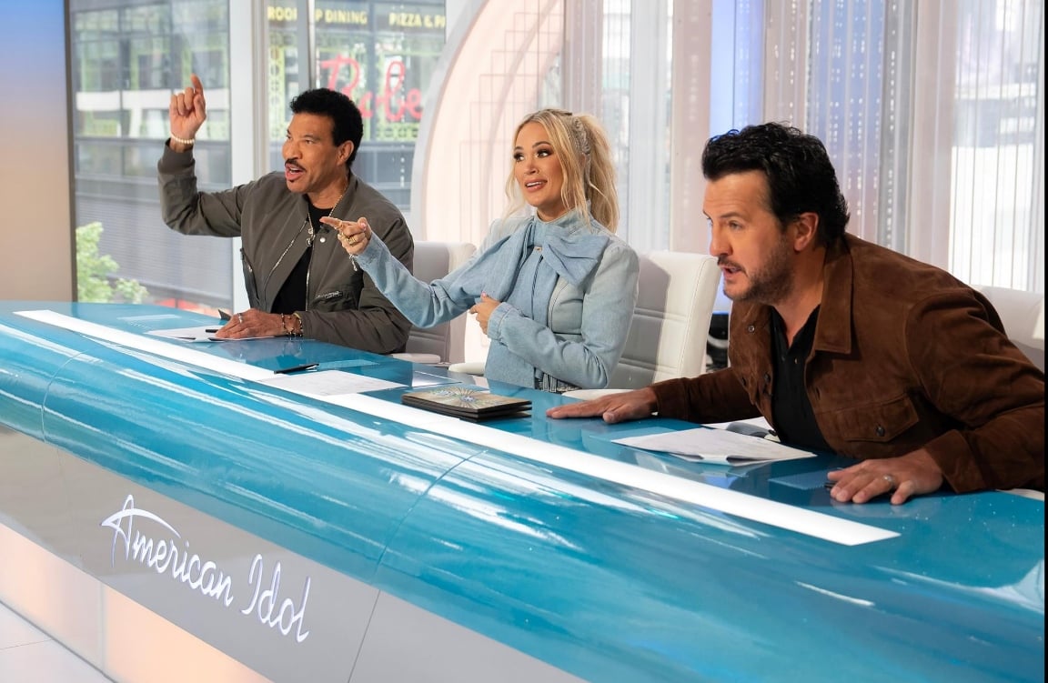 Every ABC show cancelled and renewed for 2025 12 Lionel Richie, Carrie Underwood, and Luke Bryan in 802 (Season Premiere: Auditions) (2025)