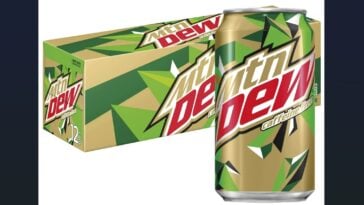 Caffeine Free Mountain Dew Citrus Soda Pop | ©Image Credit: Walmart