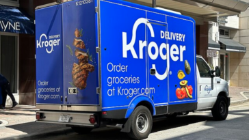 Kroger truck ©Image Credit: wikimedia.org/ Phillip Pessar