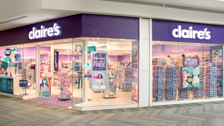 Liquidation has been paused at most Claire's locations, but some closures still remain ©Image Credit: Claire's