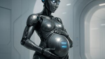 A Chinese company has unveiled a full artificial womb robot ©Image Credit: ChatGPT