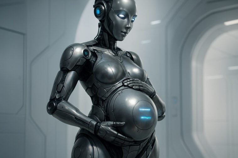 A Chinese company has unveiled a full artificial womb robot ©Image Credit: ChatGPT