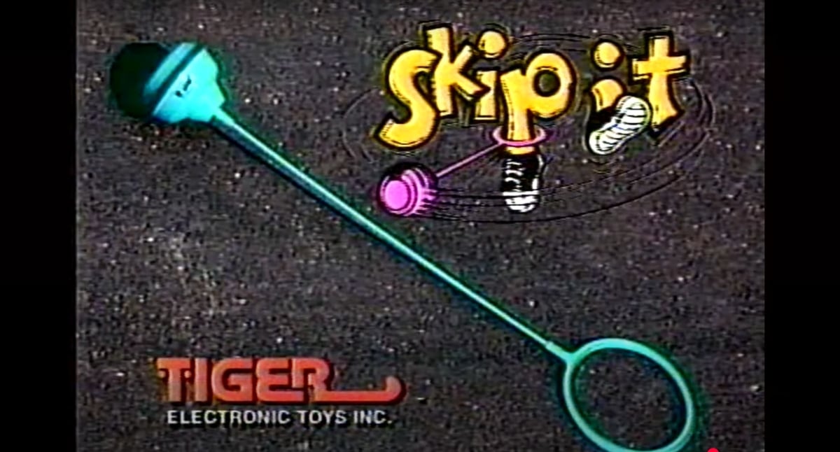 10 once popular '90s items kids today won't recognize 6 A still of the Skip It toy from a 1992 advertisement