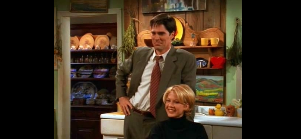 10 '90s sitcoms that aged terribly 3 Jenna Elfman and Thomas Gibson in Dharma & Greg (1997)
