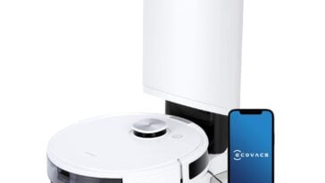 ECOVACS DEEBOT NEO+ robot vacuum and mop ©Image Credit: ECOVACS