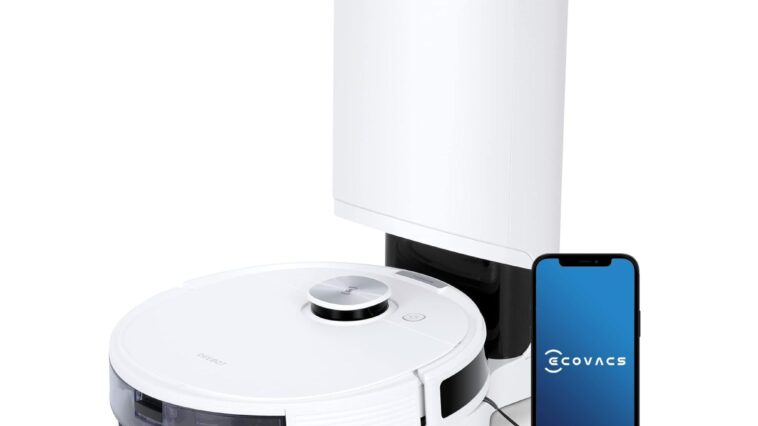 ECOVACS DEEBOT NEO+ robot vacuum and mop ©Image Credit: ECOVACS