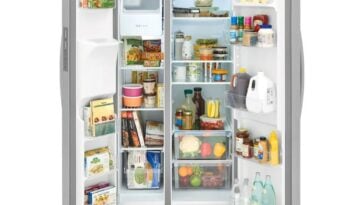 Frigidaire Side-by-Side Refrigerator ©Image Credit: Frigidaire